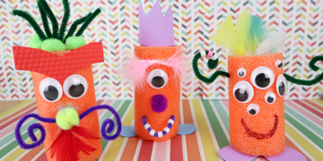 Pool noodle DIY monsters