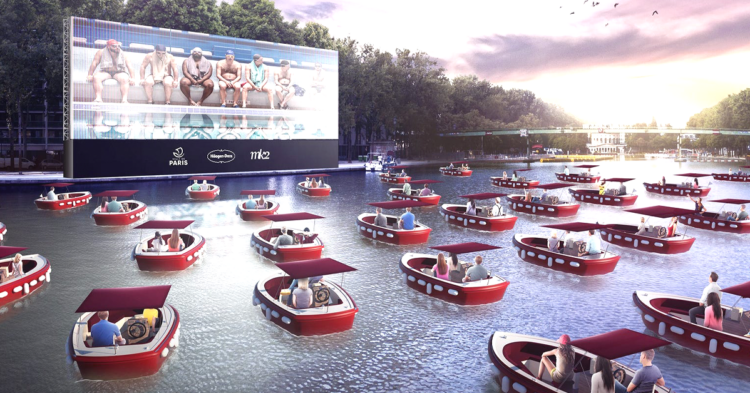 Cinema sur l'eau