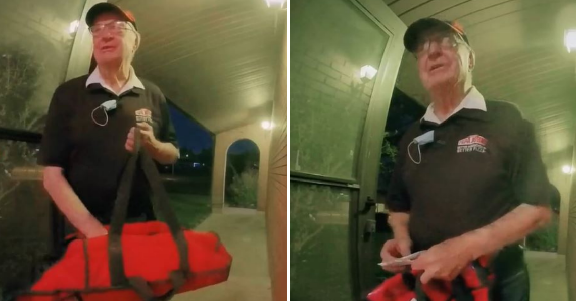 89-Year-Old Pizza Delivery Man Surprised With $12,000 Tip – Diply