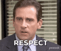 The office respect gif