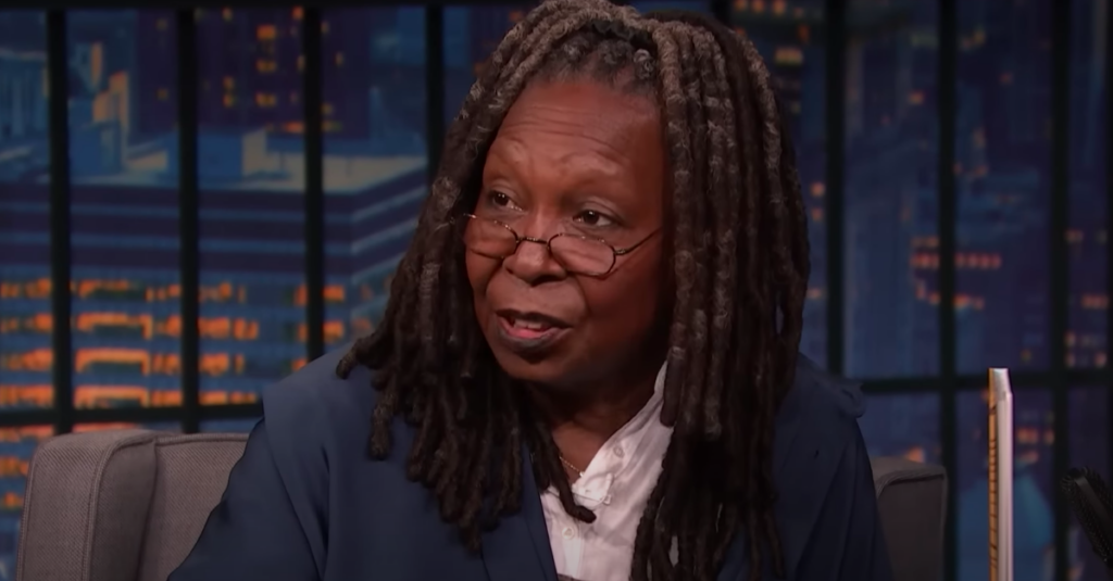Whoopi Goldberg on Late Night with Seth Meyers