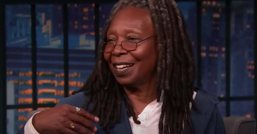 Whoopi Goldberg on Late Night with Seth Meyers