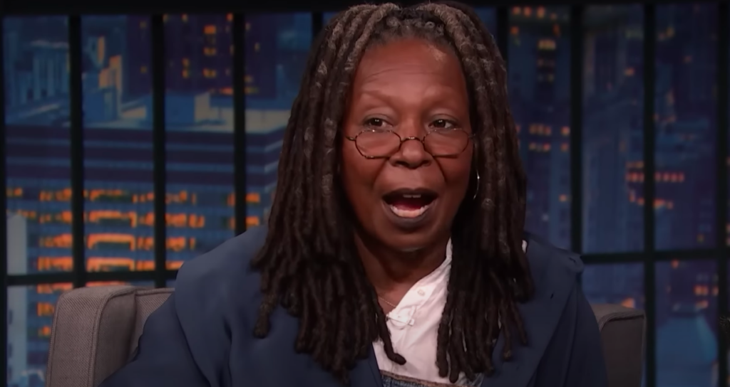 Whoopi Goldberg on Late Night with Seth Meyers