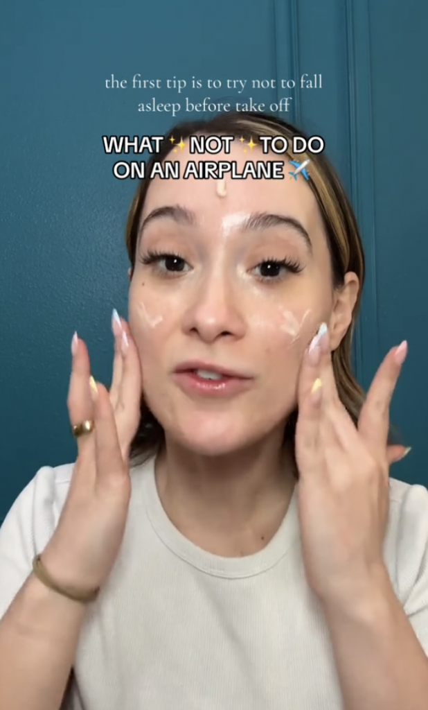 Flight Attendant Rules for Flying TikTok Video