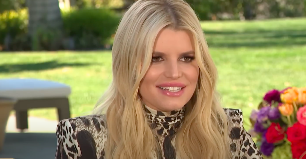 Jessica Simpson smiling