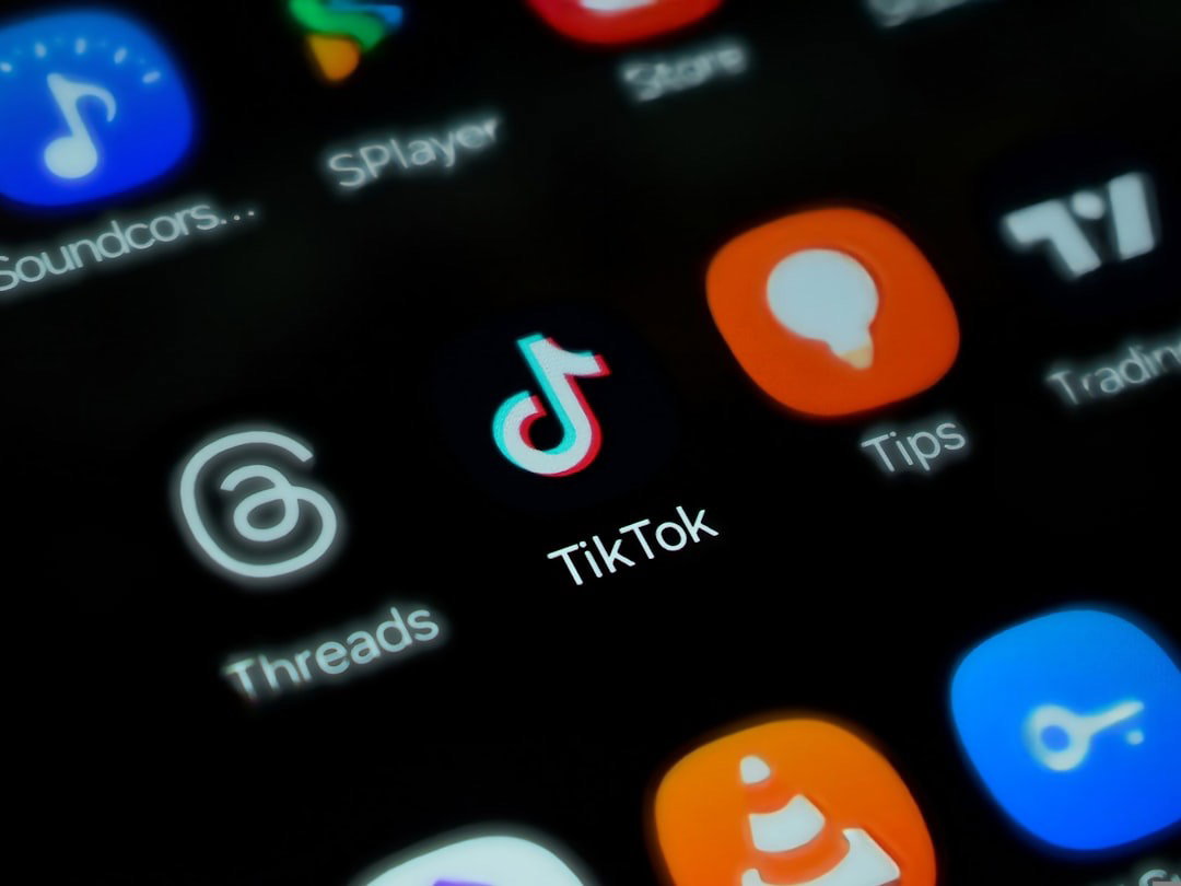 A screenshot of a phone screen displaying the apps Threads, TikTok, and Tips.