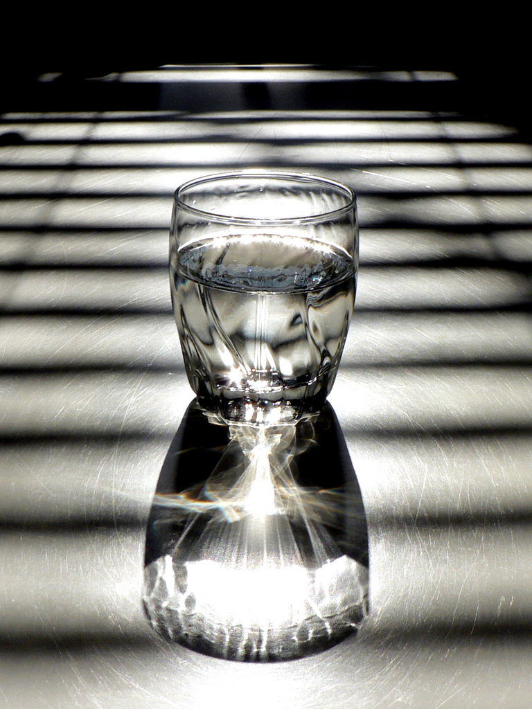 Glass of water