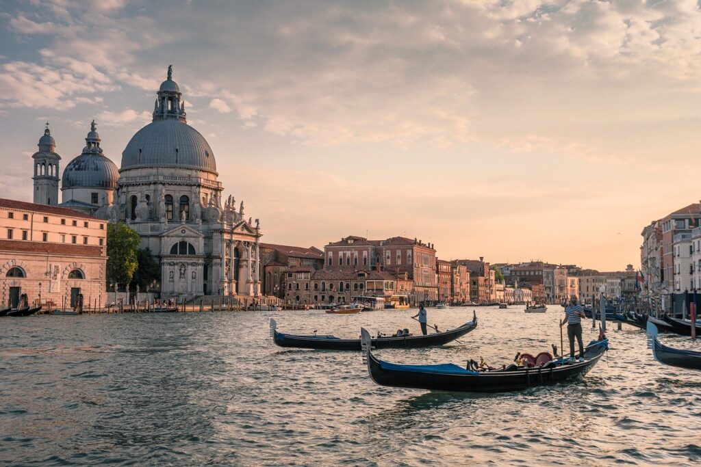 channel, nature, venice