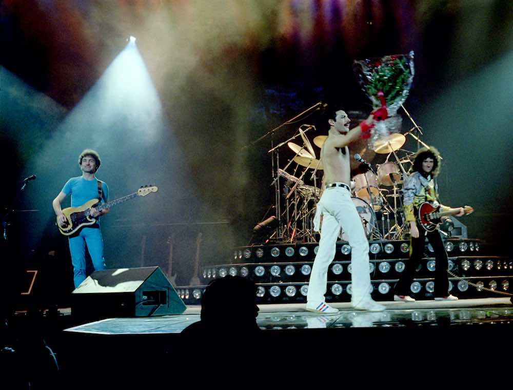 Queen on stage