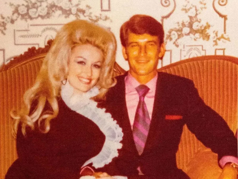 Dolly Parton and husband Carl Dean in the 60s