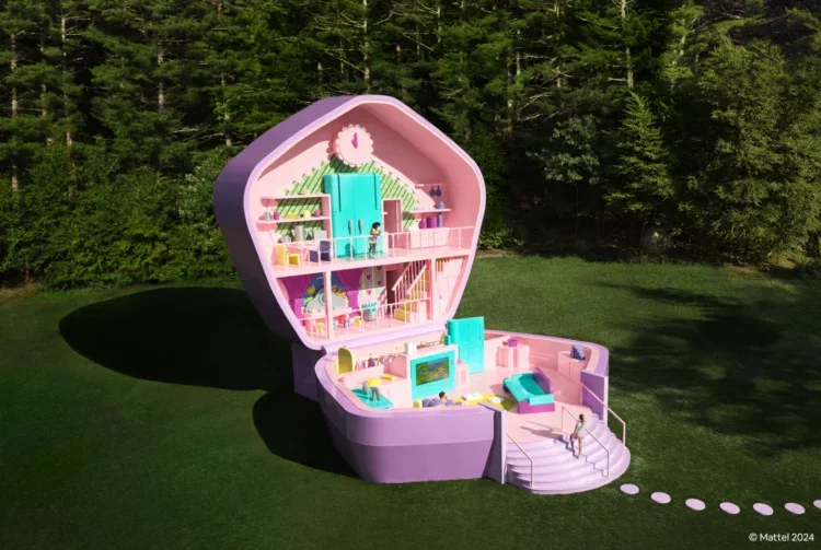 A life-size Polly Pocket