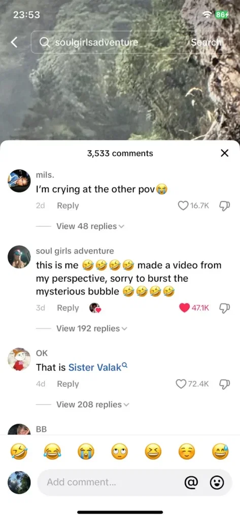 tiktok comments