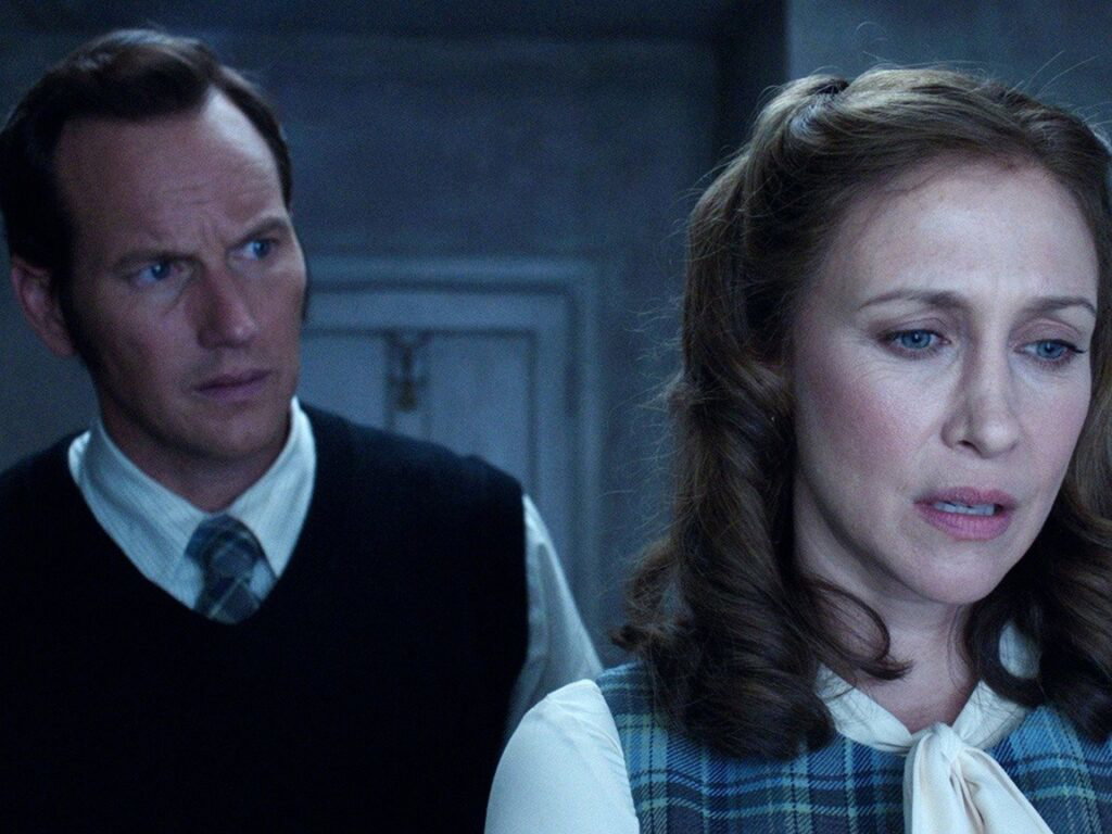 patrick wilson and vera farmiga in “the conjuring 2”