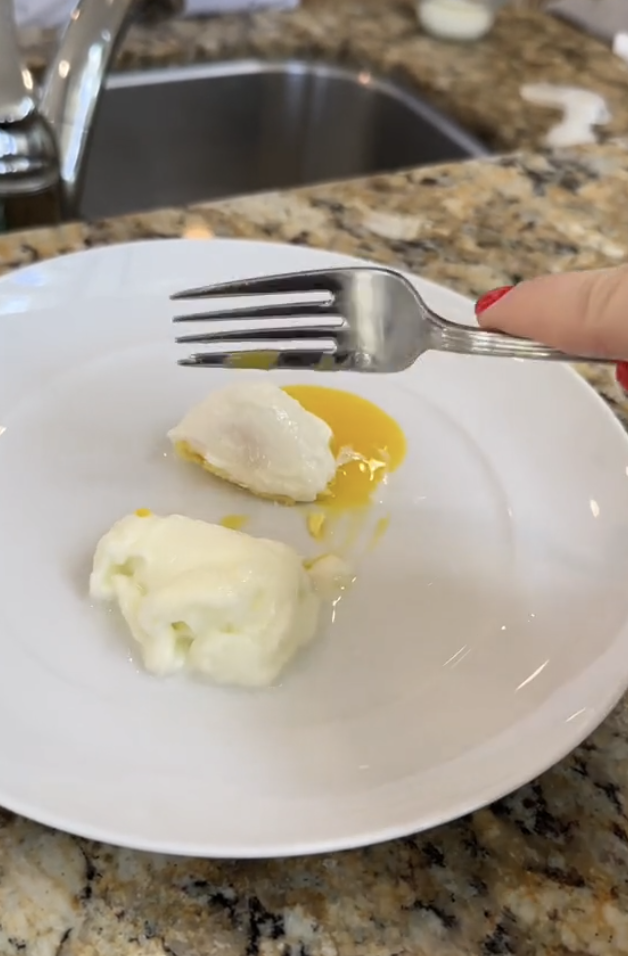 TikTok Poached Egg Hack Microwave