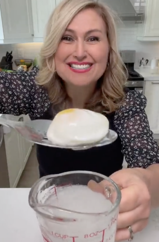 TikTok Poached Egg Hack Microwave