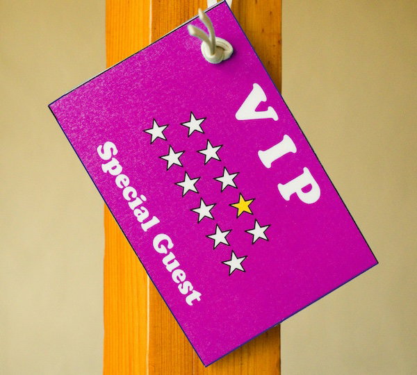 VIP Special Guest badge