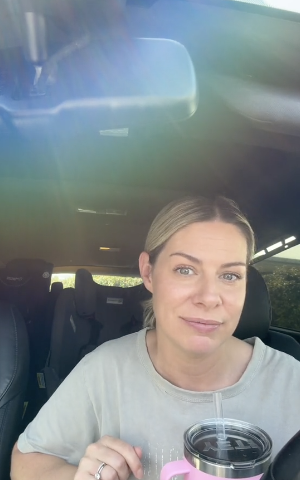 Mom on TikTok ranting in car about how much she hates dinner viral video 