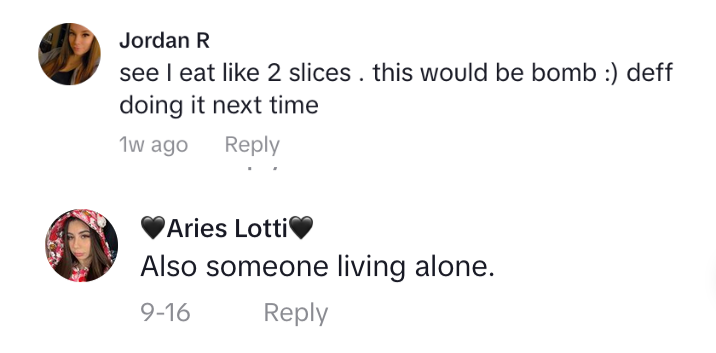 TikTok comments