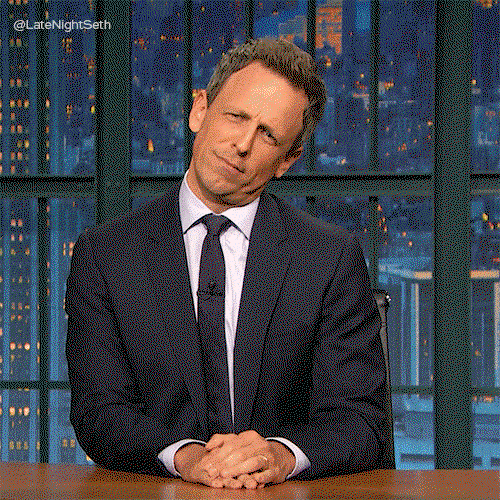 Seth Meyers No Gif