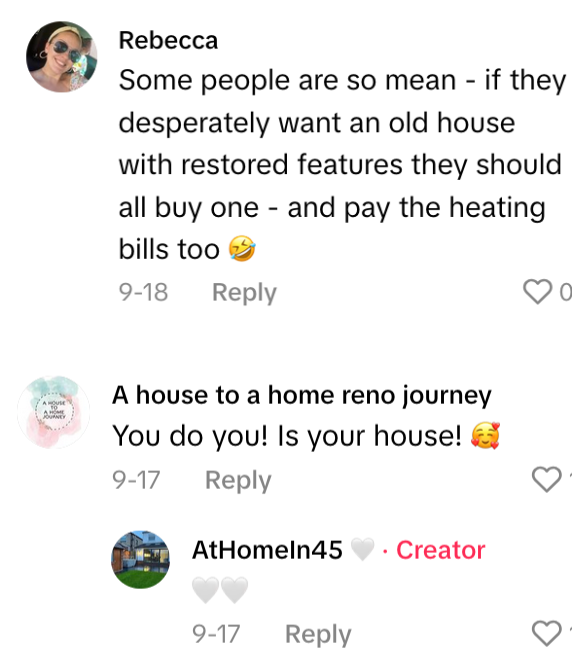TikTok comments