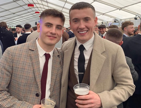 Brothers Jordan and Cian Adams