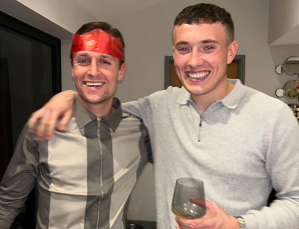 Brothers Jordan and Cian Adams