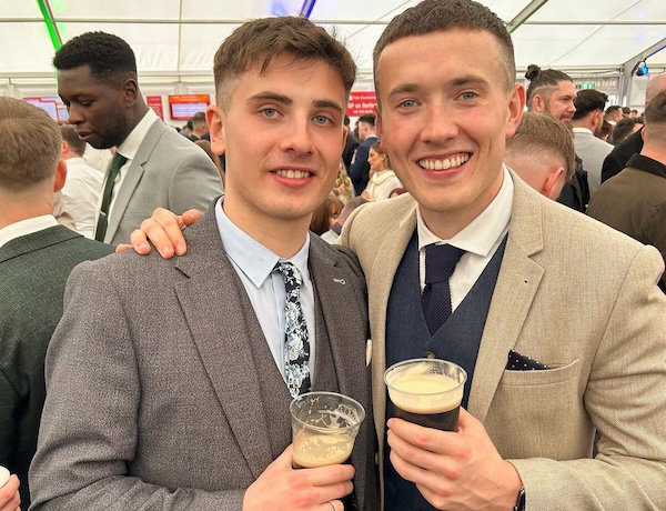 Brothers Jordan and Cian Adams