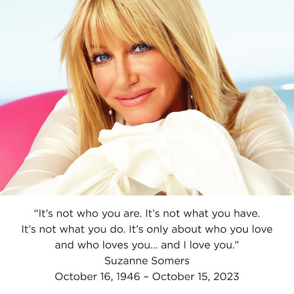 Tribute to Suzanne Somers 