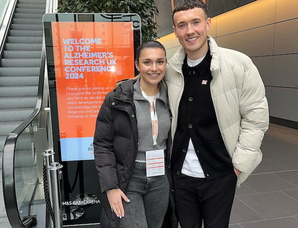 Jordan Adams and wife Agnes