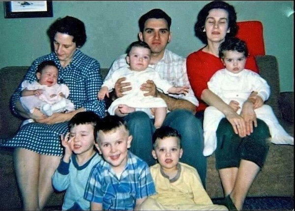 Madonna's family old picture