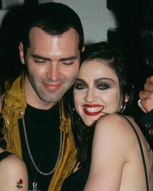 Madonna and younger brother Christopher Ciccione