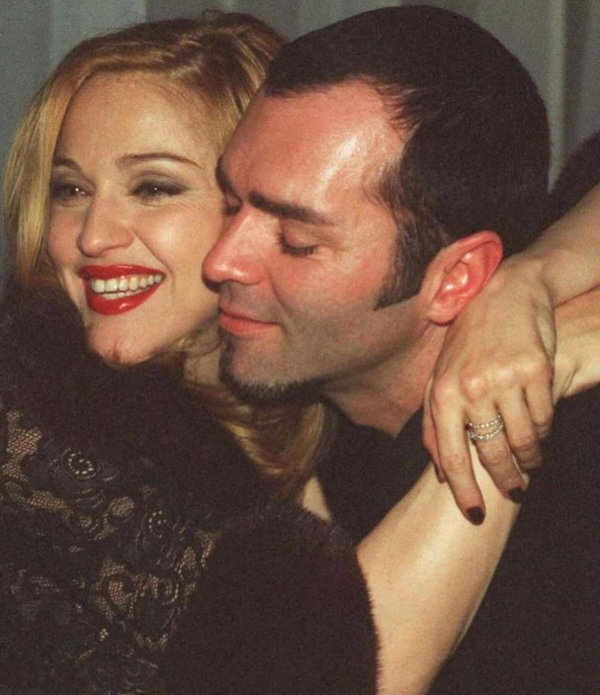 Madonna and younger brother Christopher Ciccone