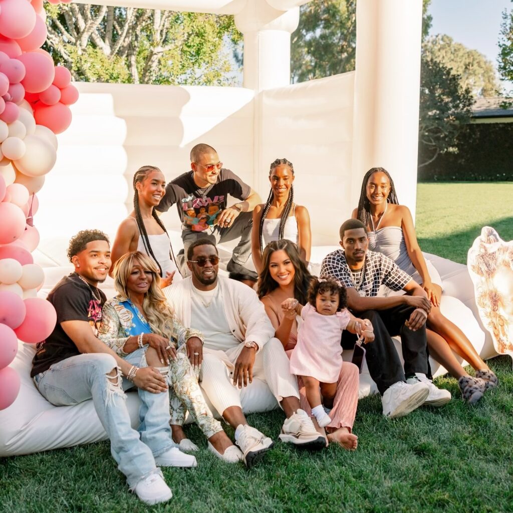 Diddy and his family
