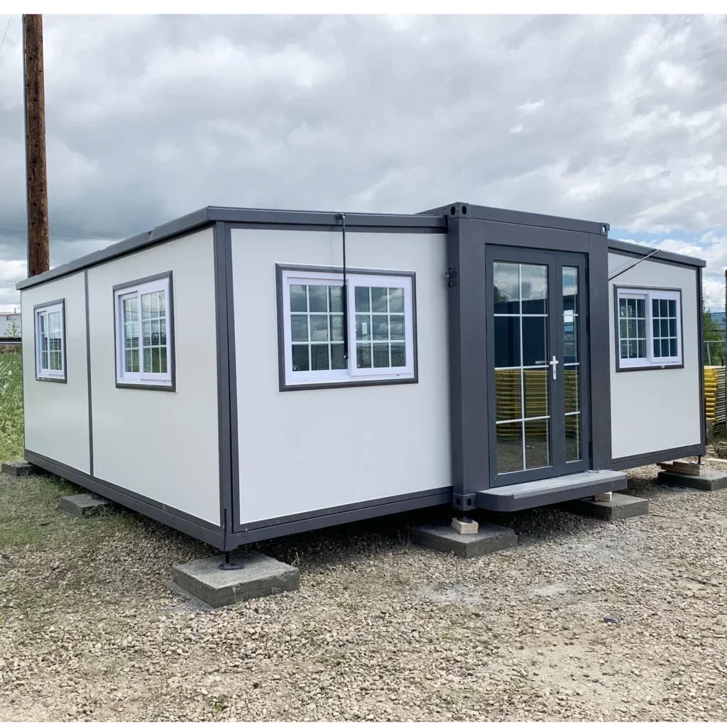 tiny home on a flat bed
