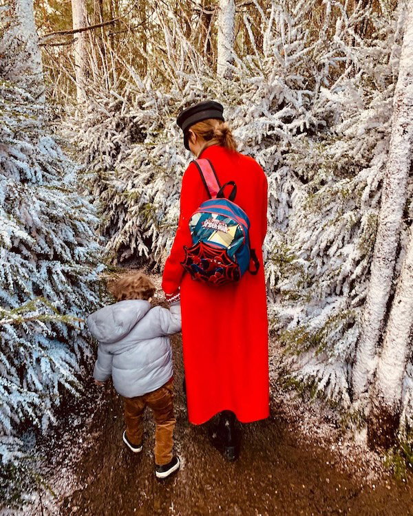 Cheryl Cole with son
