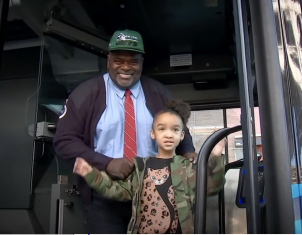 NYC bus driver Luis Jimenez found five-year-old Adaline “Addy” Gonzalez unaccompanied in Harlem after skipping school. 