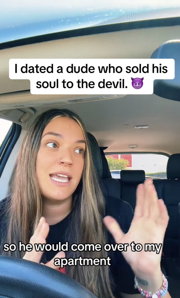Girl claims her boyfriend had sold his soul to the devil