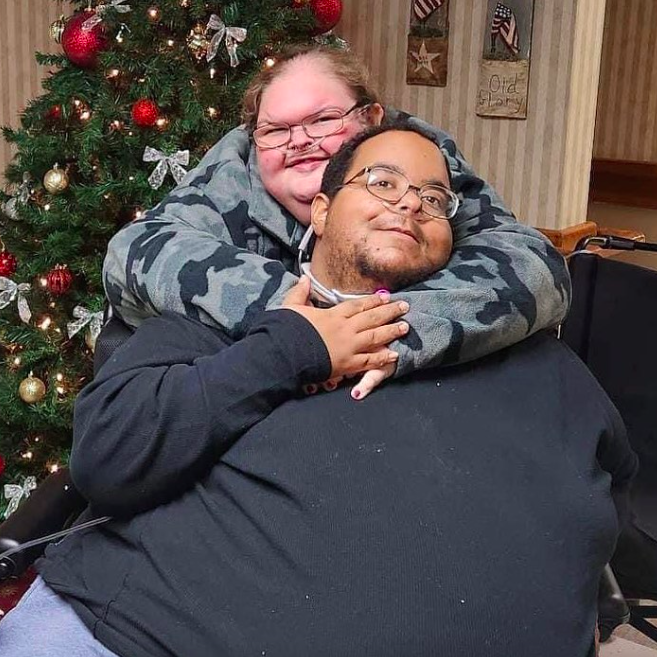 Tammy and her late husband Caleb from 1000-lb Sisters via Instagram