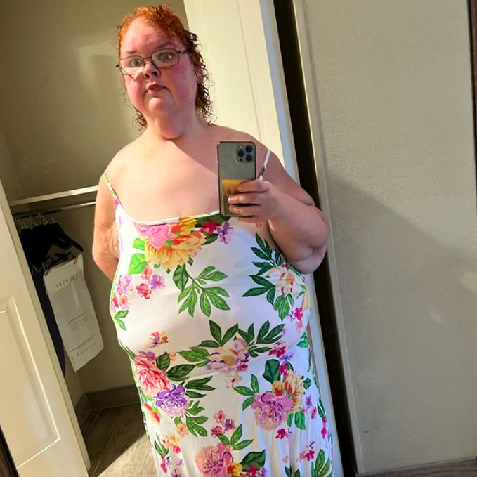 Tammy from 1000-lb Sisters selfie via Instagram