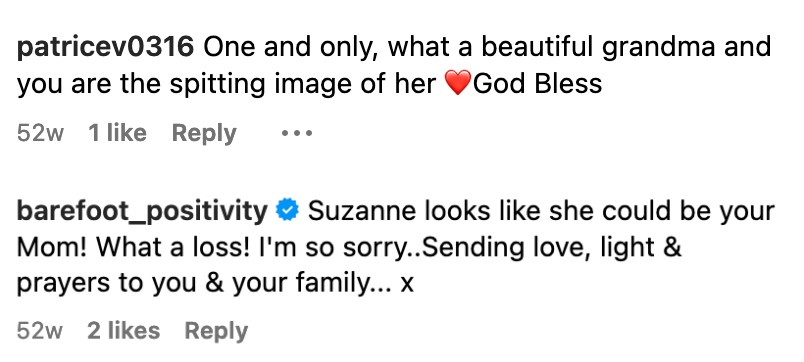 Instagram comments