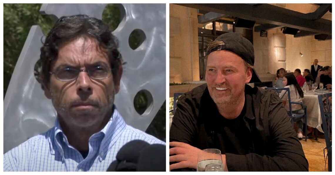 Dr. Mark Chavez and Matthew Perry