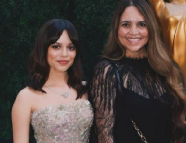 Actor Jenna Ortega with her mother, Natalie Ortega