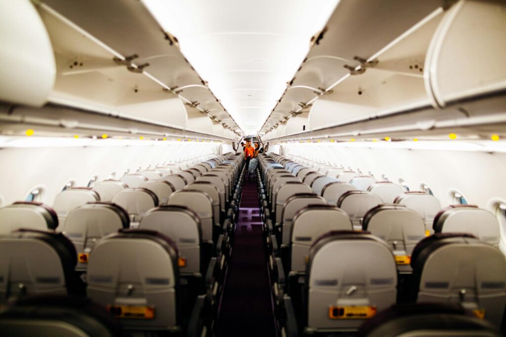 People Inside Airplane
