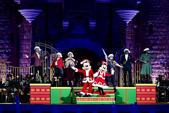 Christmas Atmosphere At Hong Kong Disneyland
