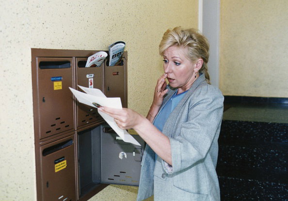 Briefkasten im Hausflur