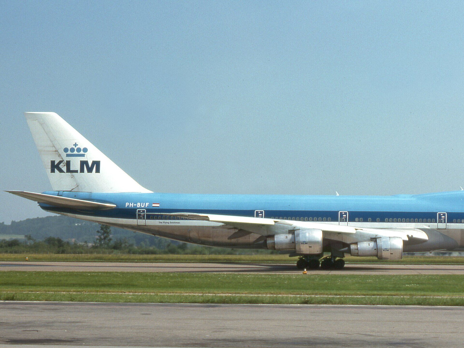 KLM flight 4805, months before destruction