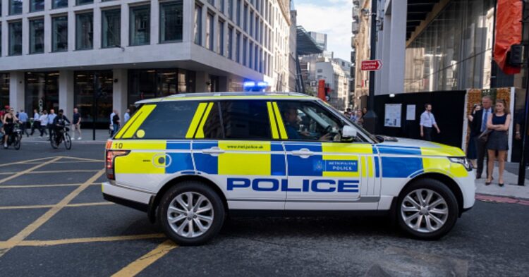 London Met Police Car (Photo by Mike Kemp/In Pictures via Getty Images)