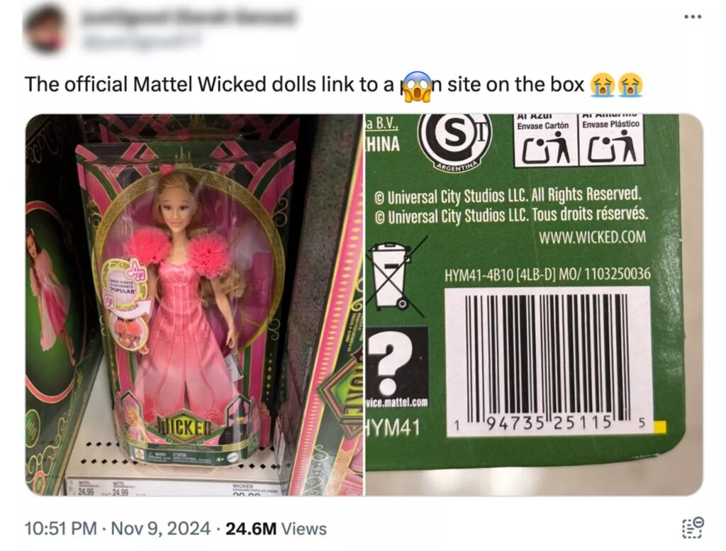 A shopper's post on Twitter (X/Unilad)