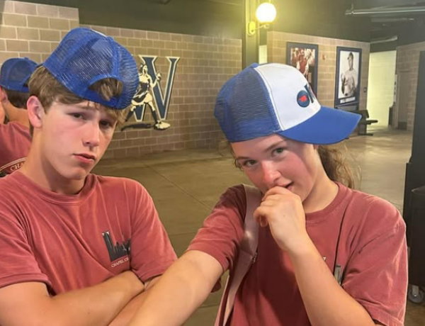Hudson Joseph Meek with a friend