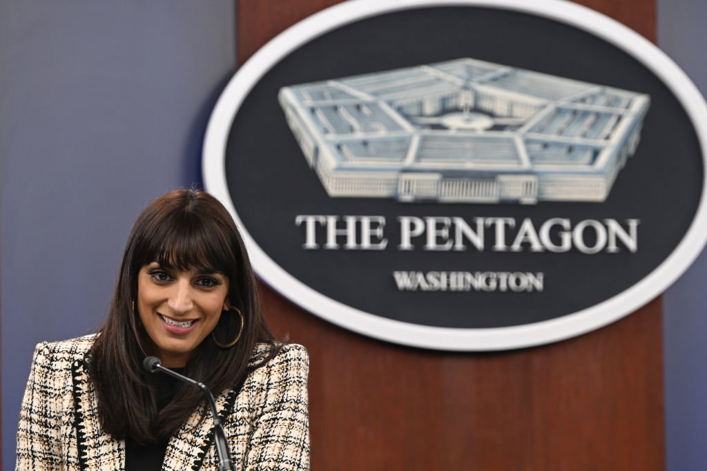 Deputy Pentagon Press Secretary Sabrina Singh